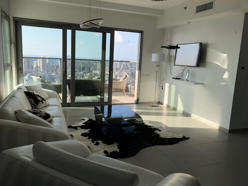 Apartment "Style City" With Sea View, Bat Yam, Israel