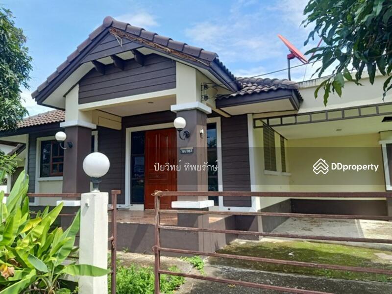 House for rent, 3 bedrooms, 2 bathrooms, 104 square meters, 7000 baht, Green Park House, Pa Sak Subdistrict, Mueang Lamphun, Lamphun, Thailand