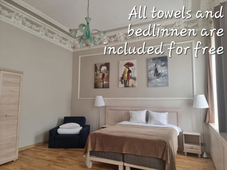 City Inn Riga Apartment, Barons promenade with parking, Riga, Latvia