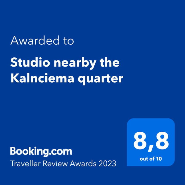 Studio nearby the Kalnciema quarter, Rīga, Latvia