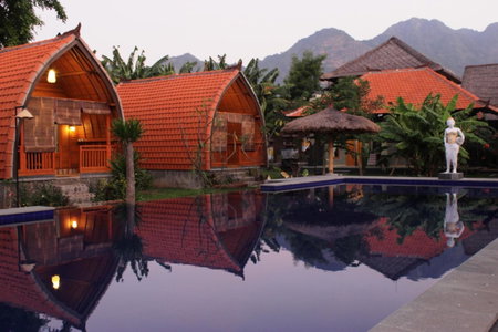 Kubu Padi Wooden House, Negara, Indonesia