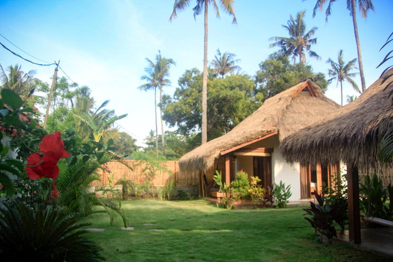 Nanas Homestay bungalow, Gili Air, Indonesia