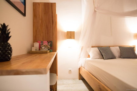 Nanas Homestay bungalow, Gili Air, Indonesia