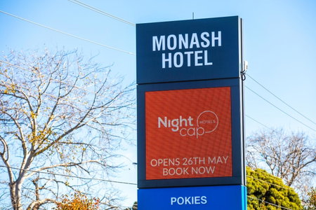 Nightcap at Monash Hotel, Clayton, Australia
