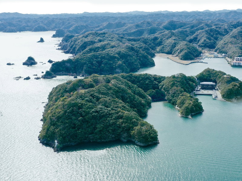 Kumano-bettei Nakanoshima, Shingu, Япония