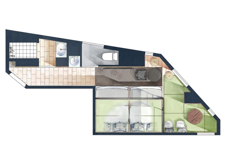 Sakura Cross Hotel Ueno Iriya Annex, Tokyo, Japon