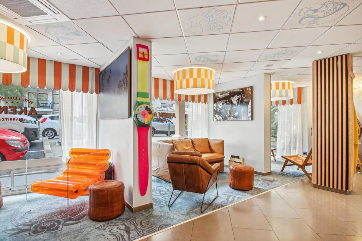 Hotel · Surf Club Hôtel by Akena - Grande plage, Biarritz