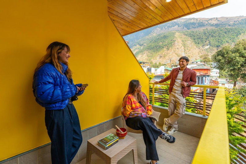The Hosteller Mcleodganj, Bhagsu Waterfall, Dharamsala, India