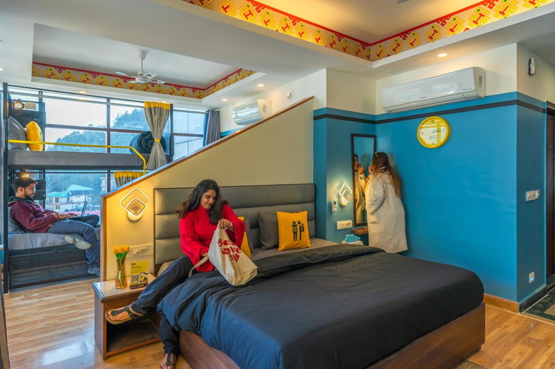 The Hosteller Mcleodganj, Bhagsu Waterfall, Dharamsala, India