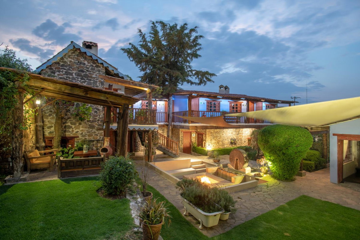 La Casa Azul Huasca & Restaurante La Terraza, Мексика