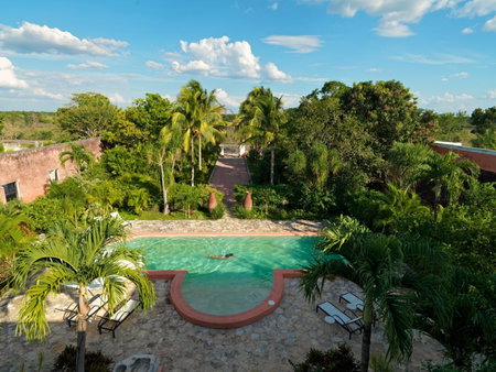 Hacienda Sacnicte, Izamal, Мексика