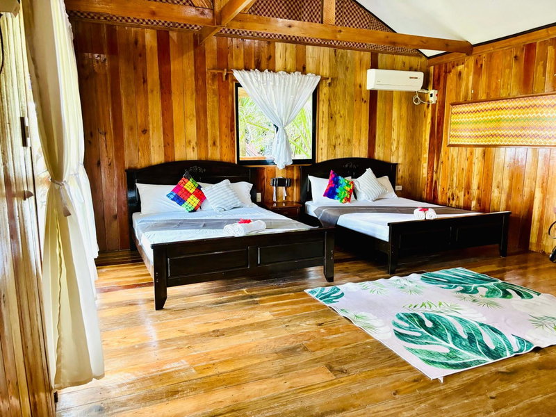 White Beach Front and Cottages, Buruanga, Philippines