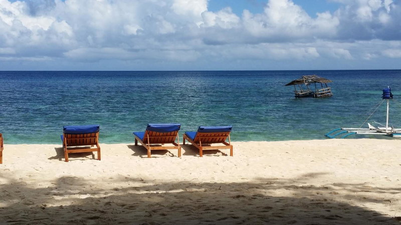 White Beach Front and Cottages, Buruanga, Philippines