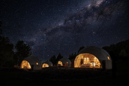 Cross Hill Glamping, Lake Hawea, Новая Зеландия