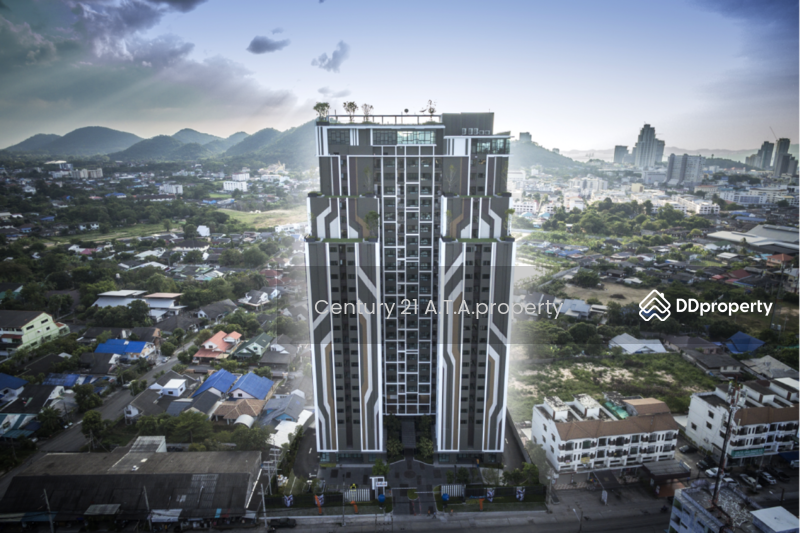Apartment for rent in Si Racha, Thailand · Plus Condo Sriracha, Chon Buri · 1 room, 1 bath