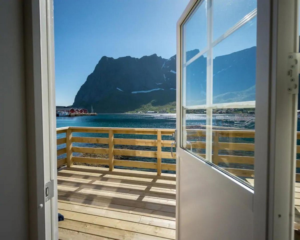 Reine seaview cabin, Noruega