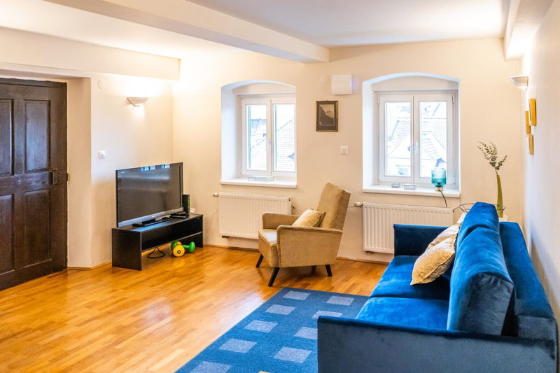 Stairway to the castle, Ljubljana, Slovenia