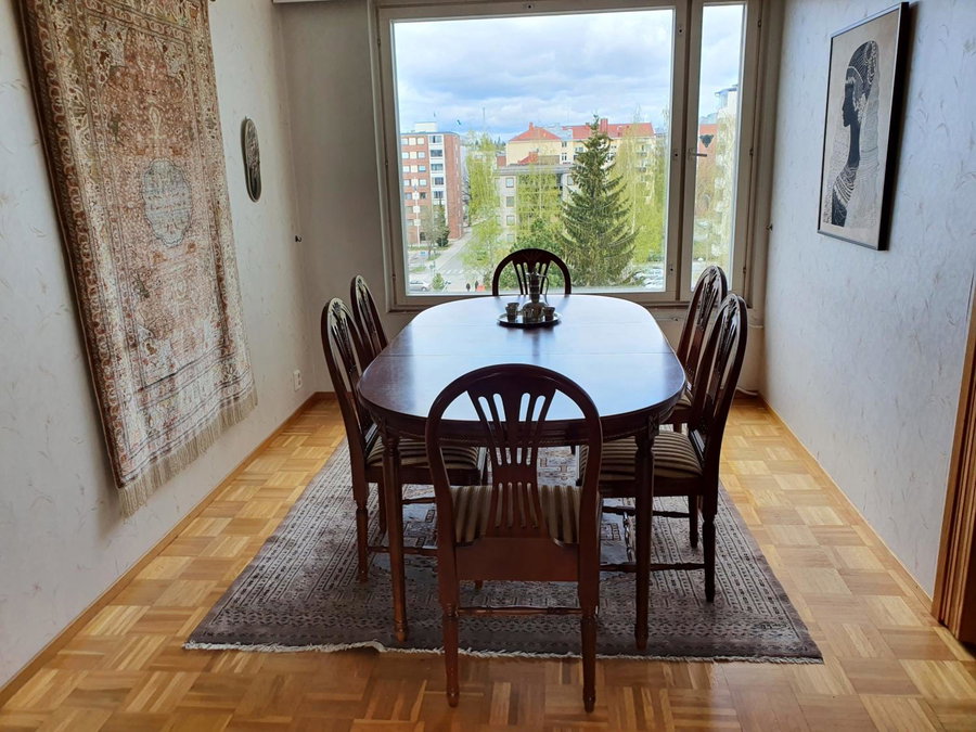Large apartment with 4 bedrooms, central location, Tampere, Finlande