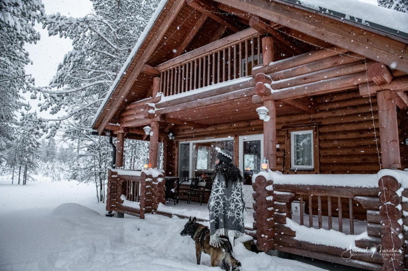 Lampiranta Log cabin, Hossa, Finland