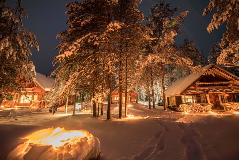 Lampiranta Log cabin, Hossa, Finland