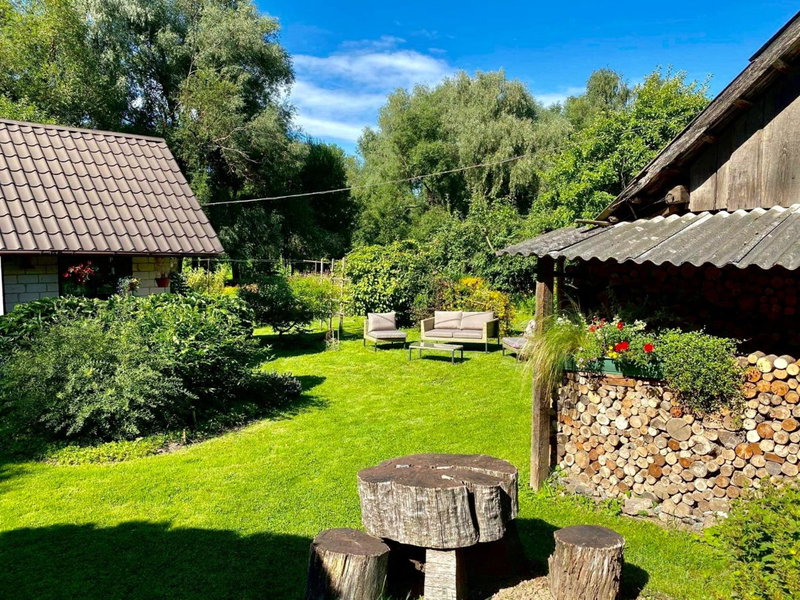 Bright and cosy place at rustic house, Vecumnieki, Latvia