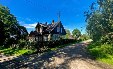 Bright and cosy place at rustic house, Vecumnieki, Latvia