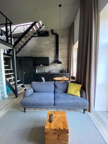 G - Owl Jazz -Modern loft type apartment 18 with big roof terrace and free private parking, Kaunas, Lituania