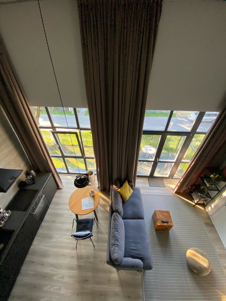G - Owl Jazz -Modern loft type apartment 18 with big roof terrace and free private parking, Kaunas, Lituania