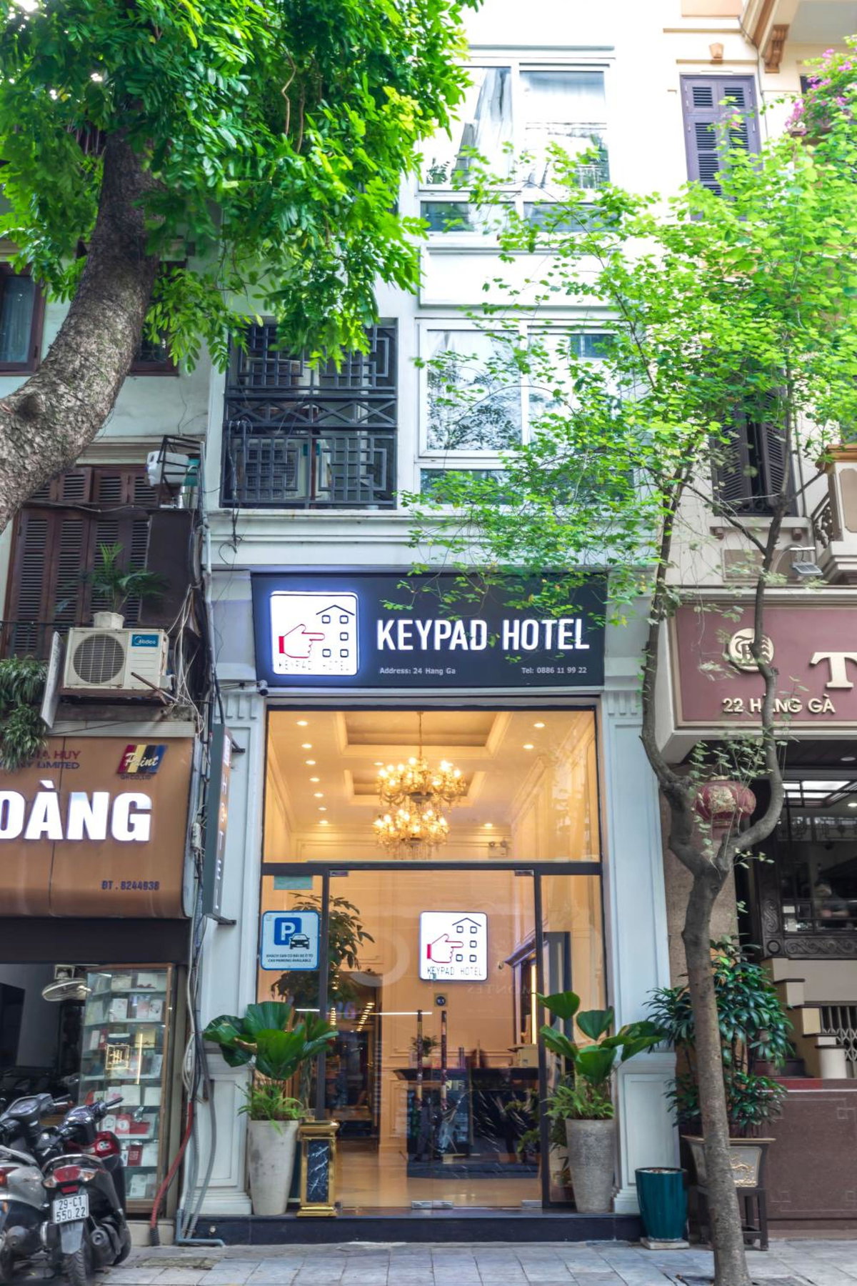Hôtel · Keypad Hotel - 24 Hang Ga, Hanoï