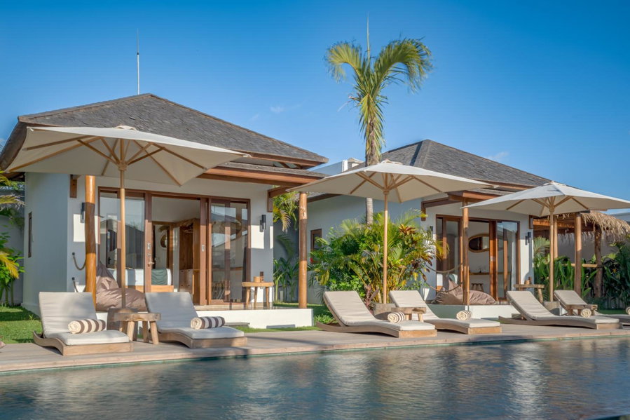 EHOA NYANYI BEACH Boutique Hotel - In front of entrance to NUANU, Tabanan, Indonesia