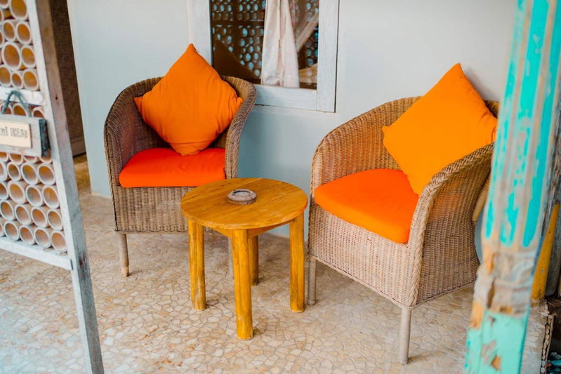 Café Gili Beach Bungalows, Gili Meno, Indonesia