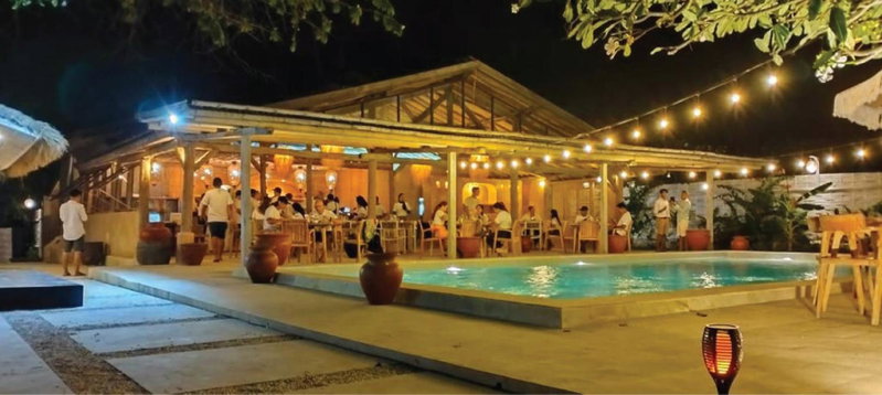 Café Gili Beach Bungalows, Gili Meno, Indonesia