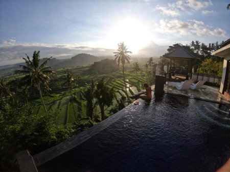 Villa di Bias, Tirtagangga, Indonésie
