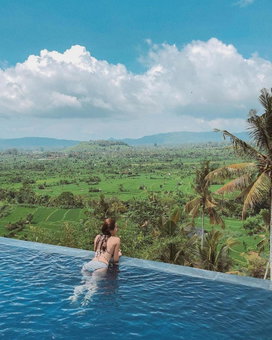 Villa di Bias, Tirtagangga, Indonésie