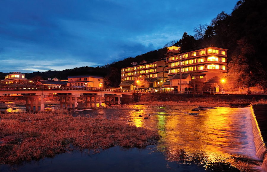 Misasa Yakushinoyu Mansuirou, Kurayoshi, Japan