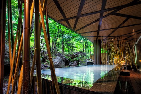 Sounkyo Onsen Choyo Resort Hotel, Kamikawa, Japón
