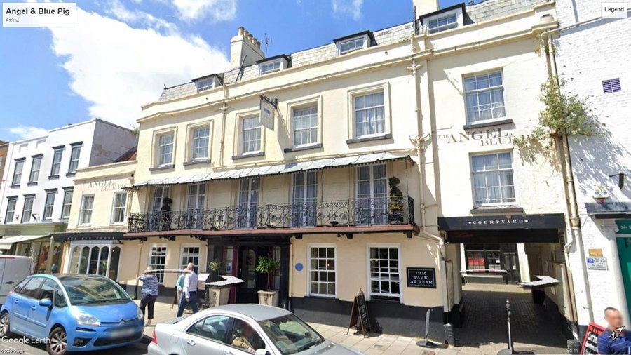 The Angel & Blue Pig, Lymington, Reino Unido