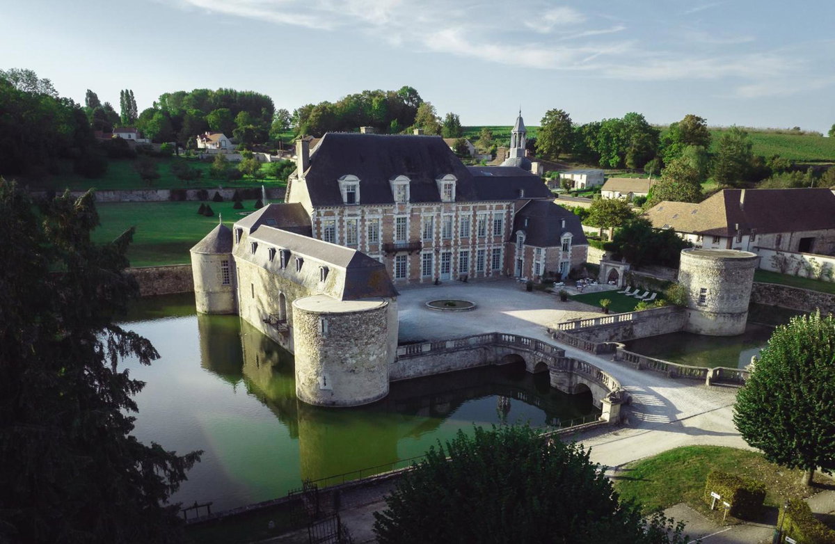 Le Château d'Etoges - Champagne, Frankreich