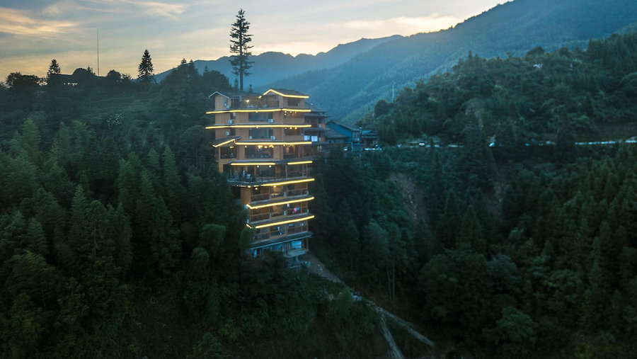Floral Hotel Longsheng Yueshangshanshe, Guilin, China