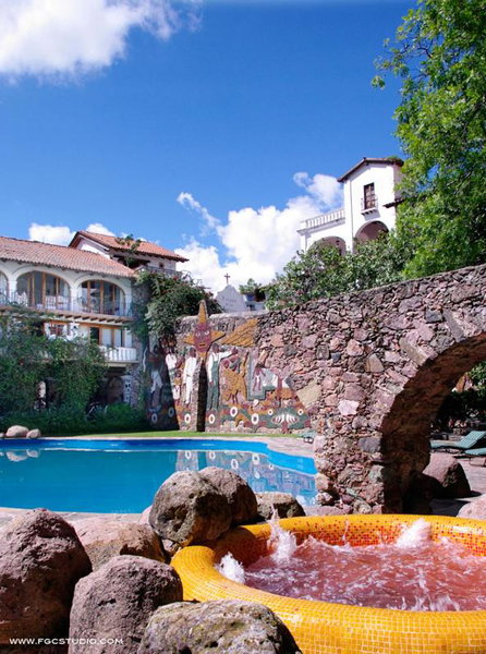 Posada de la Mision, Hotel Museo y Jardin, Taxco de Alarcón, Mexique