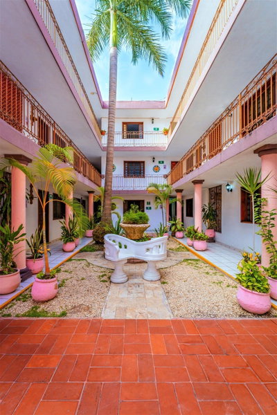 Hotel Santa Lucía, Mérida, Mexique