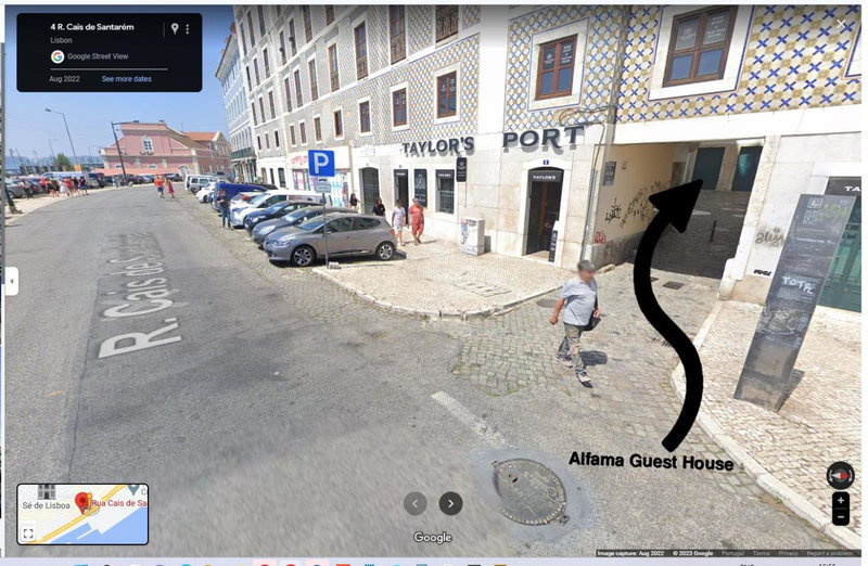 Alfama Guest House, Lisbon, Portugal