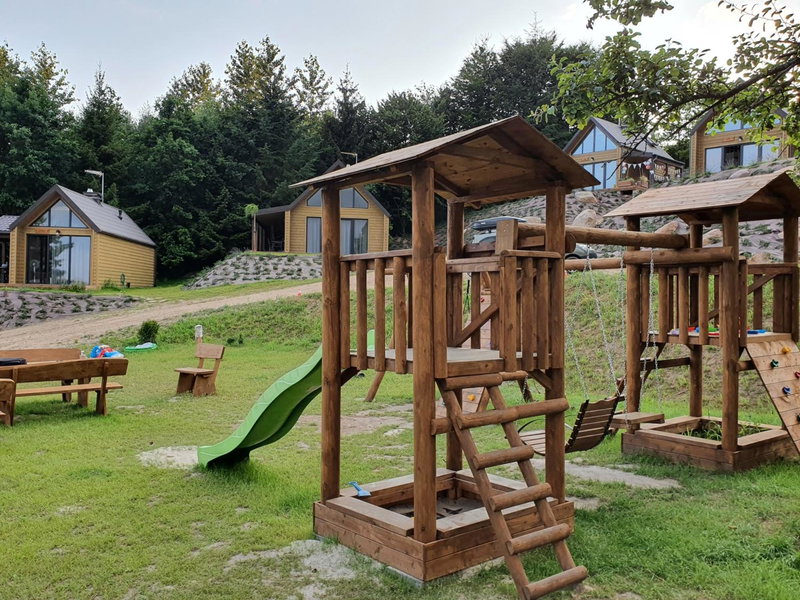 Ostrzycki Las domki nad jeziorem -balia-sauna-prywatny pomost, Kartuzy, Poland