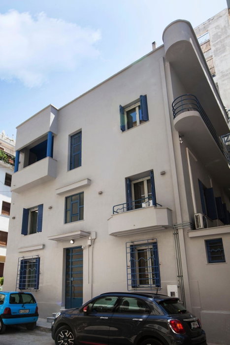 2-spaces comfy Bentzi apartment 7 with balcony in Pagrati, Athens, Greece