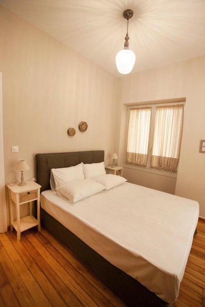 2-spaces comfy Bentzi apartment 7 with balcony in Pagrati, Athens, Greece