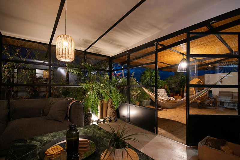 Unique solar penthouse with jacuzzi and sauna in central Athens, Athens, Greece