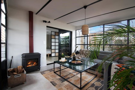 Unique solar penthouse with jacuzzi and sauna in central Athens, Athens, Greece