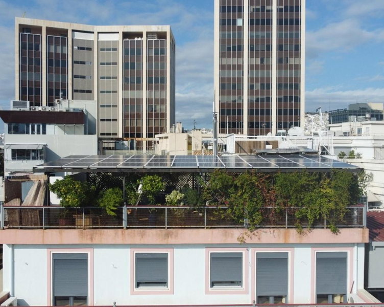 Unique solar penthouse with jacuzzi and sauna in central Athens, Athens, Greece