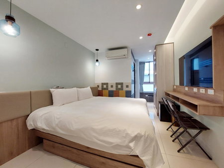安平商旅Choona Hotel Anping晚上10點前完成自助入住且停車當天視抵達狀況提供, Tainan, 台湾