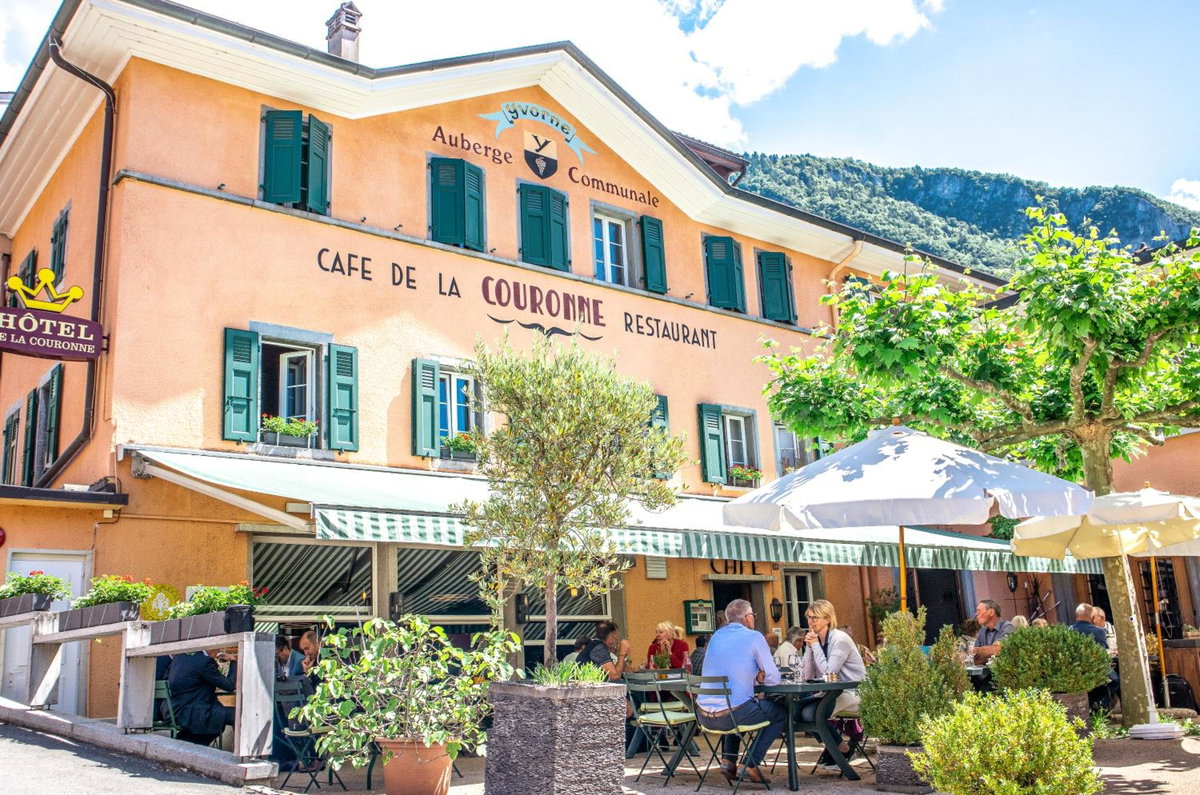 Отель · Auberge Communale de la Couronne, Yvorne